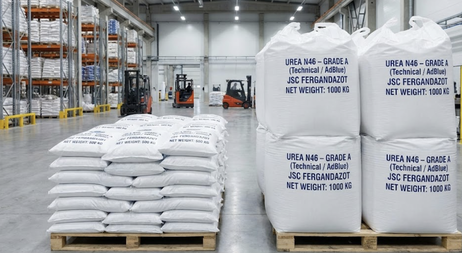 Fertilizers · Urea N46 – Grade A (Automotive / AdBlue) - Lithuania